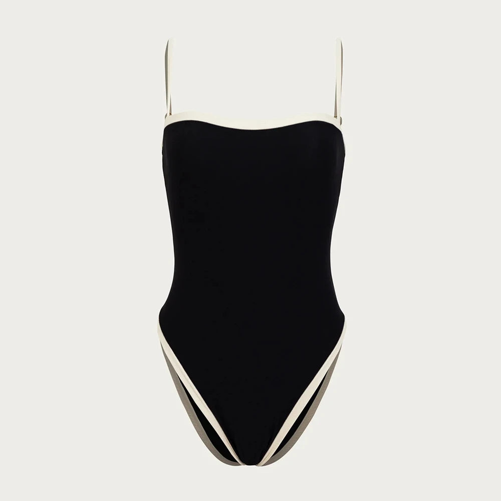 Noir Elegance Onepiece