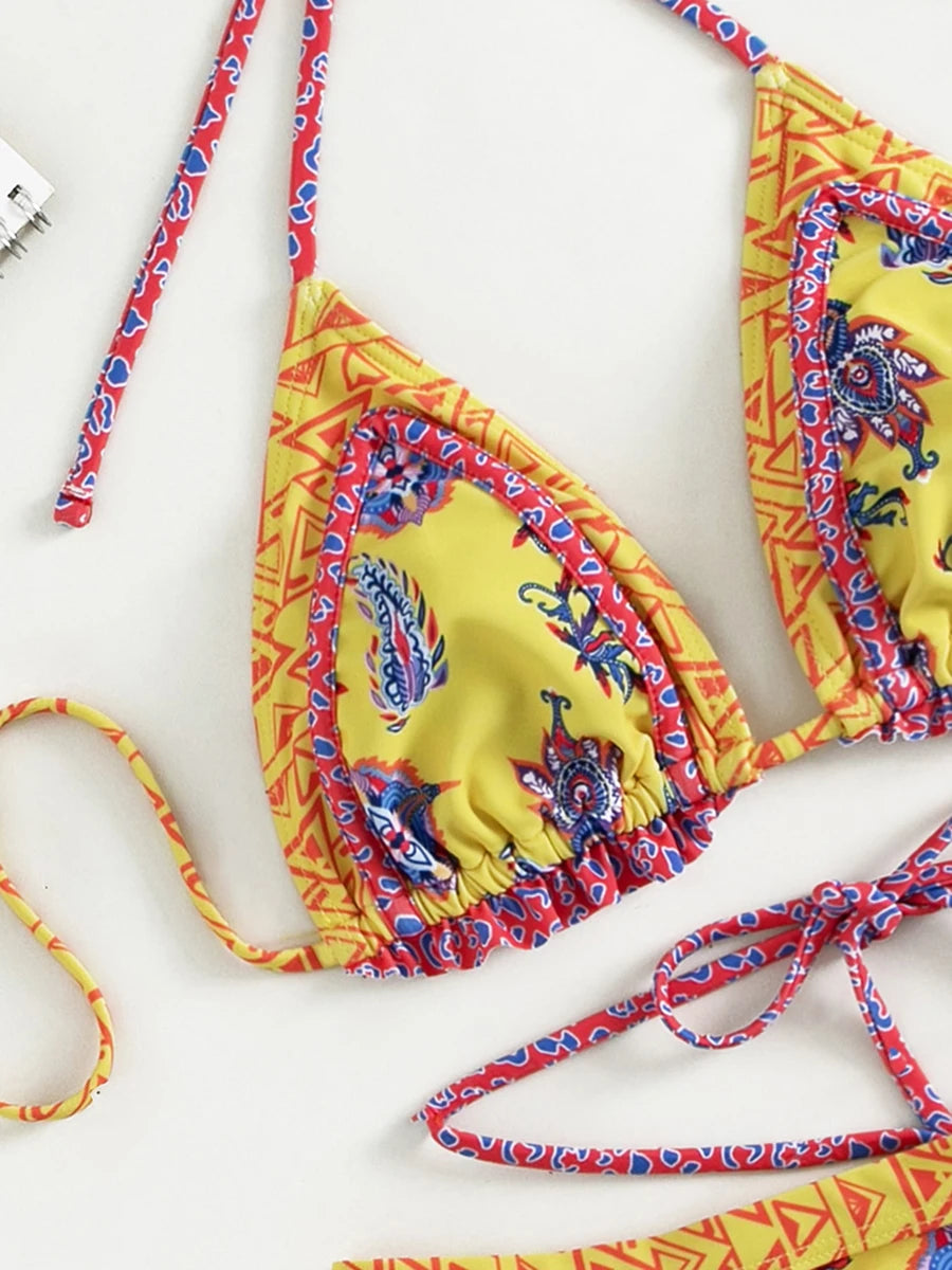 Saffron Heat Bikini