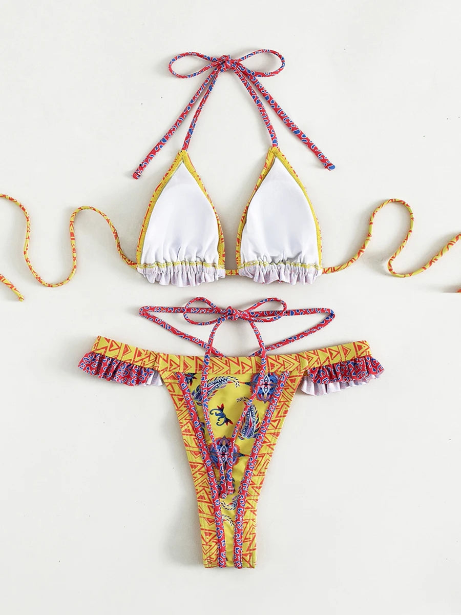 Saffron Heat Bikini