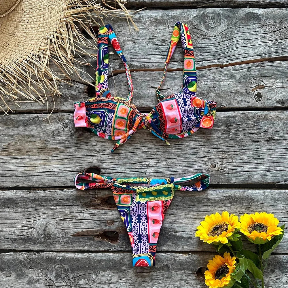 Tropical Mirage Bikini Set